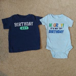 first birthday shirt boy carters